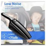 Multifunctional car and home vacuum cleaner 7.4V - 2000mAh - 6000Pa / Model YJ-118 - Black Color - Image 7