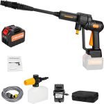 Rechargeable water pressure gun for washing cars, bicycles and windows / Model 888VF - Image 3
