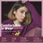 ⁦ايربودز رياضية تعمل باللمس مقاومة للماء شاشة  V5.3 - موديل AIR 31 / لون وردي⁩ - الصورة ⁦5⁩
