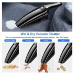 Multifunctional car and home vacuum cleaner 7.4V - 2000mAh - 6000Pa / Model YJ-118 - Black Color - Image 8