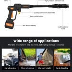 Rechargeable water pressure gun for washing cars, bicycles and windows / Model 888VF - Image 14