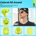 Sport Airpods , touch screen, water resistant V5.3 / Model AIR 31 - Green Color - Image 4