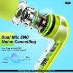 Sport Airpods , touch screen, water resistant V5.3 / Model AIR 31 - Green Color - Image 6