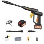 Rechargeable water pressure gun for washing cars, bicycles and windows / Model 888VF - Image 18