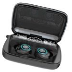 Sport Airpods , touch screen, water resistant, LED screen, internal power bank, and digital indicator - V5.1 / Model M17
