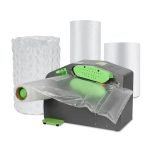 Bubble bag and bubble bag making machine with high speed and quality, with a roll of gift bags with the product / Model C10 - Image 3