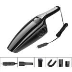 Multifunctional car and home vacuum cleaner 7.4V - 2000mAh - 6000Pa / Model YJ-118 - Black Color - Image 2