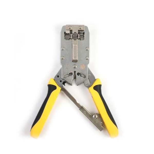أداة تجعيد كابل مع قاطع أسلاك مدمج بها - RJ11 - RJ45 / موديل HS-2810R