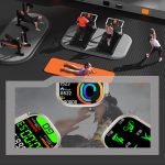 Smart Watch Ultra Touch Screen (49mm) 2.02" HD Display with NFC and Water Resistant - Model Ultra Watch / Orange Color - Image 12