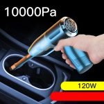 Portable cordless vacuum cleaner for Car & Home working rechargeable 7.4V - 2500mAh - 10000Pa / Model Q13 - Image 4