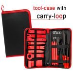A set of tools for dismantling, repairing and installing the red dashboard, 19 pieces - Image 2