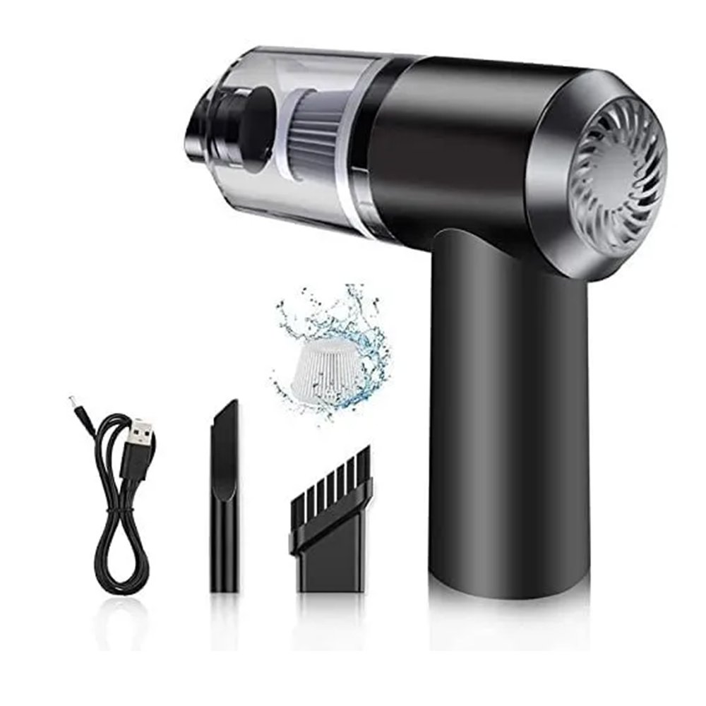 Untitled-1 Portable cordless vacuum cleaner for Car & Home working rechargeable 7.4V - 2200mAh - 6000Pa / Model GX3 - Image 1