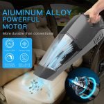 ⁦مكنسة كهربائية محمولة لاسلكية للسيارة والمنزل قابلة لإعادة الشحن 7.4V - 2000mAh - 10000Pa / موديل JY006⁩ - الصورة ⁦8⁩