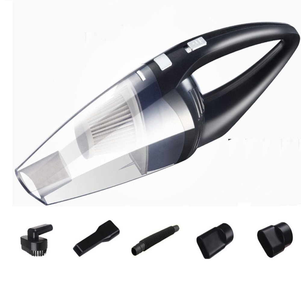 YTWSDYTSYDtgsydtysadsa مكنسة كهربائية محمولة لاسلكية للسيارة والمنزل قابلة لإعادة الشحن 7.4V - 2000mAh - 10000Pa / موديل SXC10 - الصورة 1