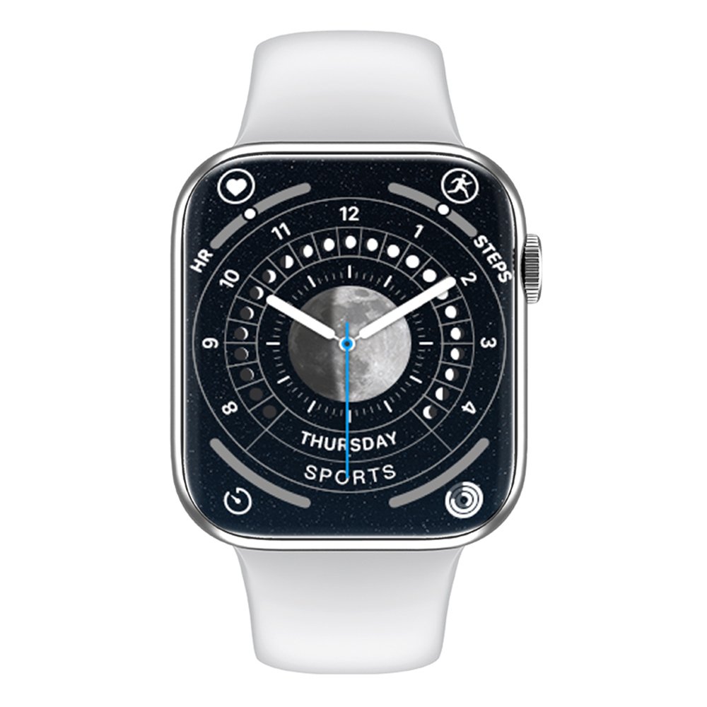 dasydutsadcxzcbmsa56d45sa4da67d89wqewqe (2) HW8 Pro Max Smart Watch Touch Screen 2.02 INCH HD Display with NFC and Water Resistant - HW8 Pro Max / Silver Color - Image 1