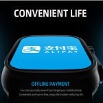 ⁦ساعة سمارت HW8 برو ماكس  تعمل باللمس شاشة 2.02 بوصة HD عالية الدقة مزود بتقنية NFC ومقاومة للماء - موديل HW8 برو ماكس/ لون وردي⁩ - الصورة ⁦8⁩