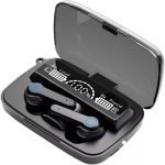 Sport Airpods , touch screen, water resistant, LED screen, internal power bank, and digital indicator - V5.1 / Model M19 - Image 2