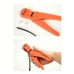 Telephone cable crimping tool with built-in wire cutter / Model SDS10 - Image 3