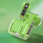 Sport Air-pods , touch screen, water resistant, LED screen, and digital indicator V5.3 / Model AIR 32 - Green Color - Image 7