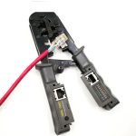 Cablenet Crimping Kit Cable Cutter, Bending and Cable Tester in One Device CAT3 – CAT5 – CAT6 – RJ45 – RJ11 – RJ12 - RJ22 / Model HS-N5684CR - Image 3