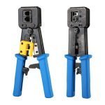 Cable Crimping Tool with Built-in Wire Cutter RJ11 - RJ12 - RJ45 - CAT3- CAT5E - CAT6 / Model EZ