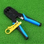 ⁦أداة تجعيد كابل مع قاطع أسلاك مدمج بها - 3 في واحد - 8P8C - RJ45 -  6P6C - RJ12 - RJ11 - 6P4C - 4P4C - 4P2C  / موديل HT-315⁩ - الصورة ⁦6⁩