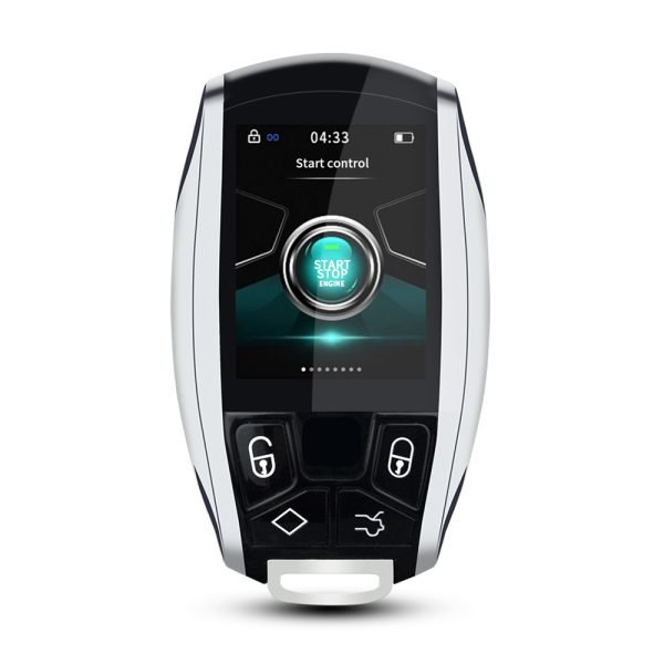 مفتاح ذكي للسيارات التي تعمل ببصمة فقط - مزود بشاشة LCD جودة عالية للتحكم الوظائف الرئيسية للسيارة من الداخل / موديل B-ONE
