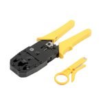 ⁦أداة تجعيد كابل مع قاطع أسلاك مدمج بها -  RJ45- 6P6C - RJ12 - 6P4C - RJ11 - 4P2C  / موديل HS-315⁩ - الصورة ⁦3⁩