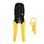 أداة تجعيد كابل مع قاطع أسلاك مدمج بها -  RJ45- 6P6C - RJ12 - 6P4C - RJ11 - 4P2C  / موديل HS-315