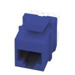 لقمة RJ45 - CAT6 عدد 1 قطعة PVC عالي الجودة / موديل HGF10 - لون ازرق