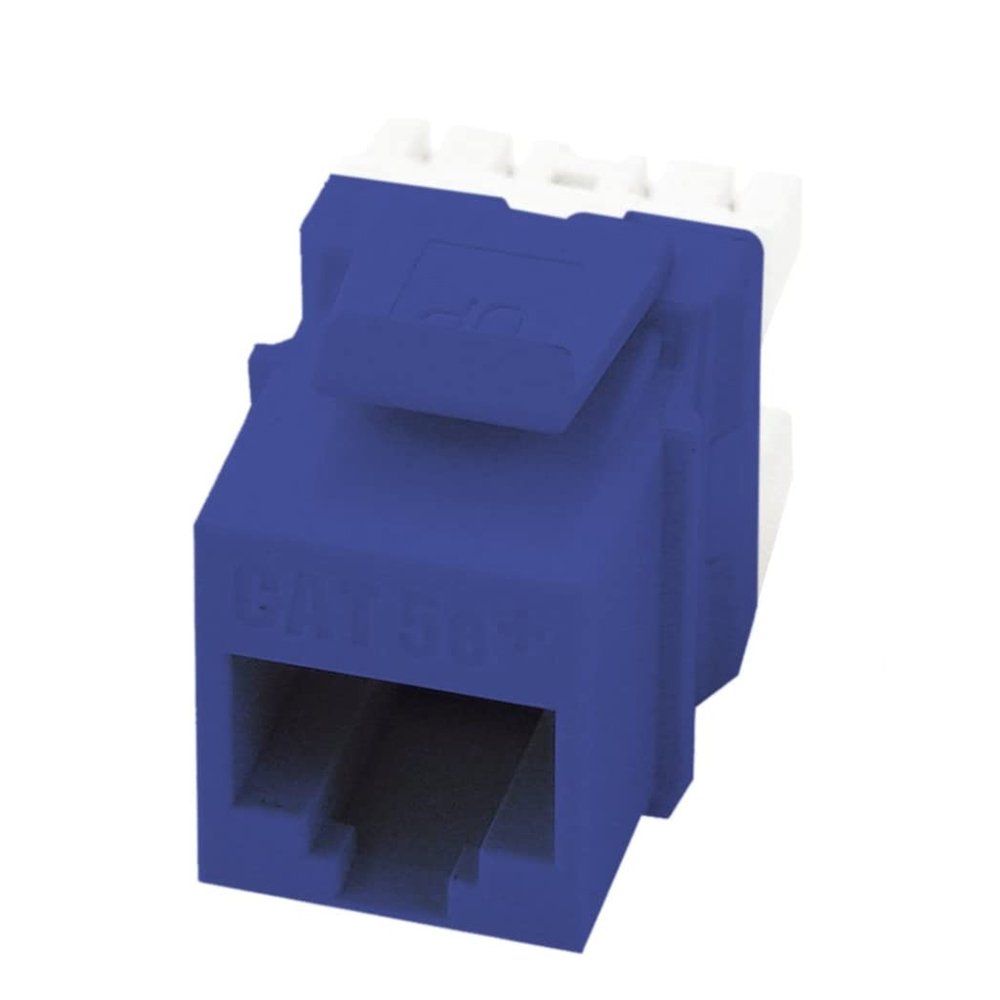 a5s4d456as4d56sa4d56sa لقمة RJ45 - CAT6 عدد 1 قطعة PVC عالي الجودة / موديل HGF10 - لون ازرق - الصورة 1