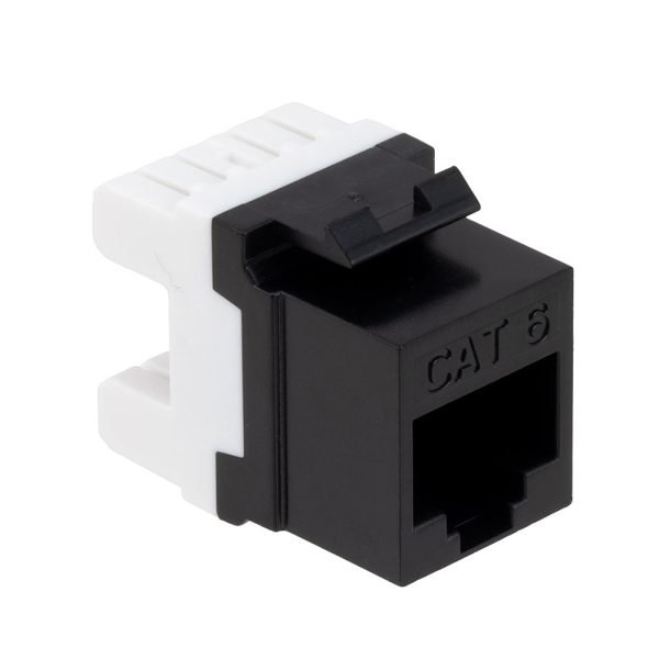 لقمة RJ45 - CAT6 عدد 1 قطعة PVC عالي الجودة / موديل FDS12