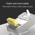 100pcs CAT7 Metal RJ45 Kit / Model SSV12 - Image 12