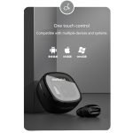 ThinkPlus Bluetooth 5.0 Touch Air Pods with HD Microphone. 250 mAh battery. HD stereo sound / Model XT62 - Black Color - Image 2