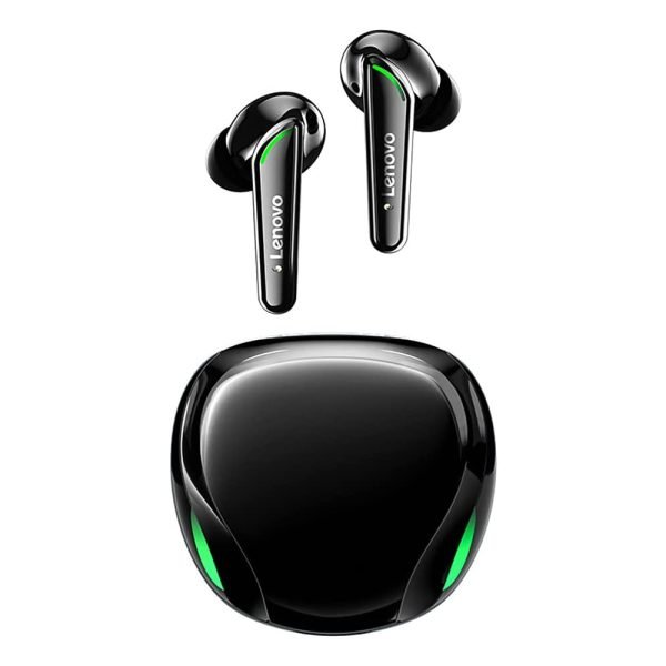 ThinkPlus Bluetooth 5.0 Touch Air Pods with HD Microphone. 250 mAh battery. HD stereo sound / Model XT92 - Black Color