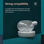 ThinkPlus Bluetooth 5.0 Touch Air Pods with HD Microphone. 250 mAh battery. HD stereo sound / Model XT91 - White Color - Image 2