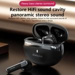 ThinkPlus Bluetooth 5.0 Touch Air Pods with HD Microphone. 250 mAh battery. HD stereo sound / Model LP11 - Black Color - Image 2