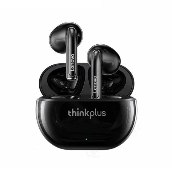 ThinkPlus Bluetooth 5.0 Touch Air Pods with HD Microphone. 250 mAh battery. HD stereo sound / Model XT93 - Black Color