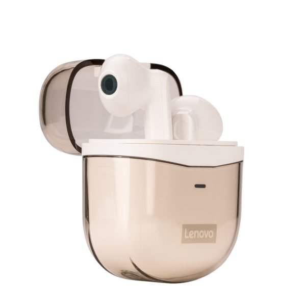 ThinkPlus Bluetooth 5.0 Touch Air Pods with HD Microphone. 250 mAh battery. HD stereo sound / Model XT96 - Beaje Color