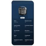ThinkPlus Bluetooth 5.0 Touch Air Pods with HD Microphone. 250 mAh battery. HD stereo sound / Model XT96 - Black Color - Image 2