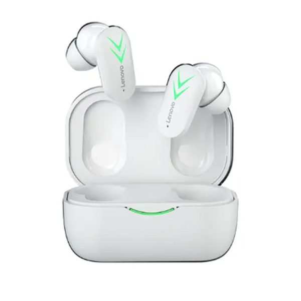 ThinkPlus Bluetooth 5.0 Touch Air Pods with HD Microphone. 250 mAh battery. HD stereo sound / Model XT82- White Color