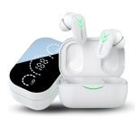 ThinkPlus Bluetooth 5.0 Touch Air Pods with HD Microphone. 250 mAh battery. HD stereo sound / Model XT82- White Color - Image 3