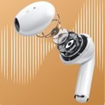 ThinkPlus Bluetooth 5.0 Touch Air Pods with HD Microphone. 250 mAh battery. HD stereo sound / Model XT97- White Color - Image 4
