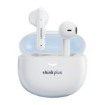 ThinkPlus Bluetooth 5.0 Touch Air Pods with HD Microphone. 250 mAh battery. HD stereo sound / Model LP1 Pro - White Color