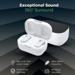 ThinkPlus Bluetooth 5.0 Touch Air Pods with HD Microphone. 250 mAh battery. HD stereo sound / Model XT82- White Color - Image 4