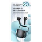 ThinkPlus Bluetooth 5.0 Touch Air Pods with HD Microphone. 250 mAh battery. HD stereo sound / Model XT96 - Black Color - Image 5