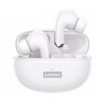 ThinkPlus Bluetooth 5.0 Touch Air Pods with HD Microphone. 250 mAh battery. HD stereo sound / Model LP5 - White Color