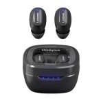 ThinkPlus Bluetooth 5.0 Touch Air Pods with HD Microphone. 250 mAh battery. HD stereo sound / Model XT62 - Black Color - Image 3