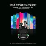 ThinkPlus Bluetooth 5.0 Touch Air Pods with HD Microphone. 250 mAh battery. HD stereo sound / Model XT92 - Black Color - Image 6