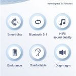 ThinkPlus Bluetooth 5.0 Touch Air Pods with HD Microphone. 250 mAh battery. HD stereo sound / Model LP1 Pro - White Color - Image 6